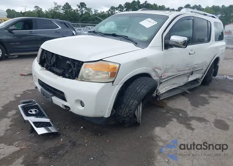 2010 Nissan Armada Titanium from USA, damaged, VIN 5N1AA0NC9AN602612